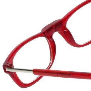 Clic Red Reading Glasses 👓 +3.00